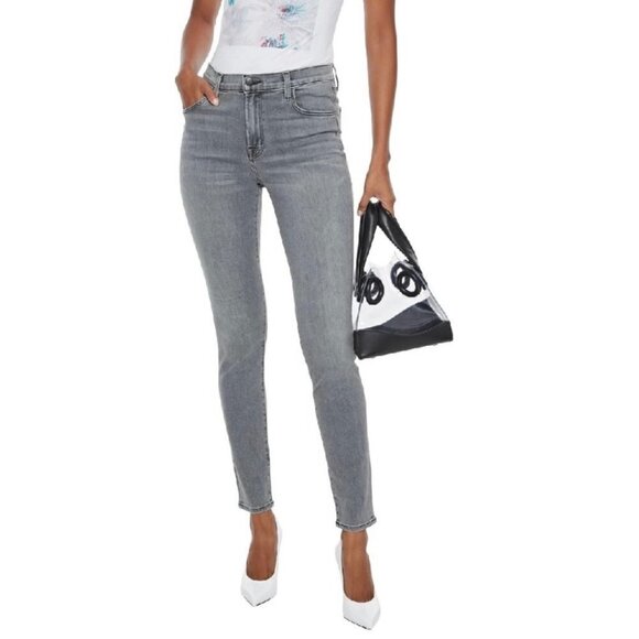 J Brand Denim - J Brand gray Maria High Waist Skinny jeans Woman denim Size 26